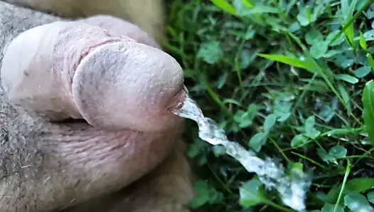 Küçük çük pissing dışında içinde ağır çekim