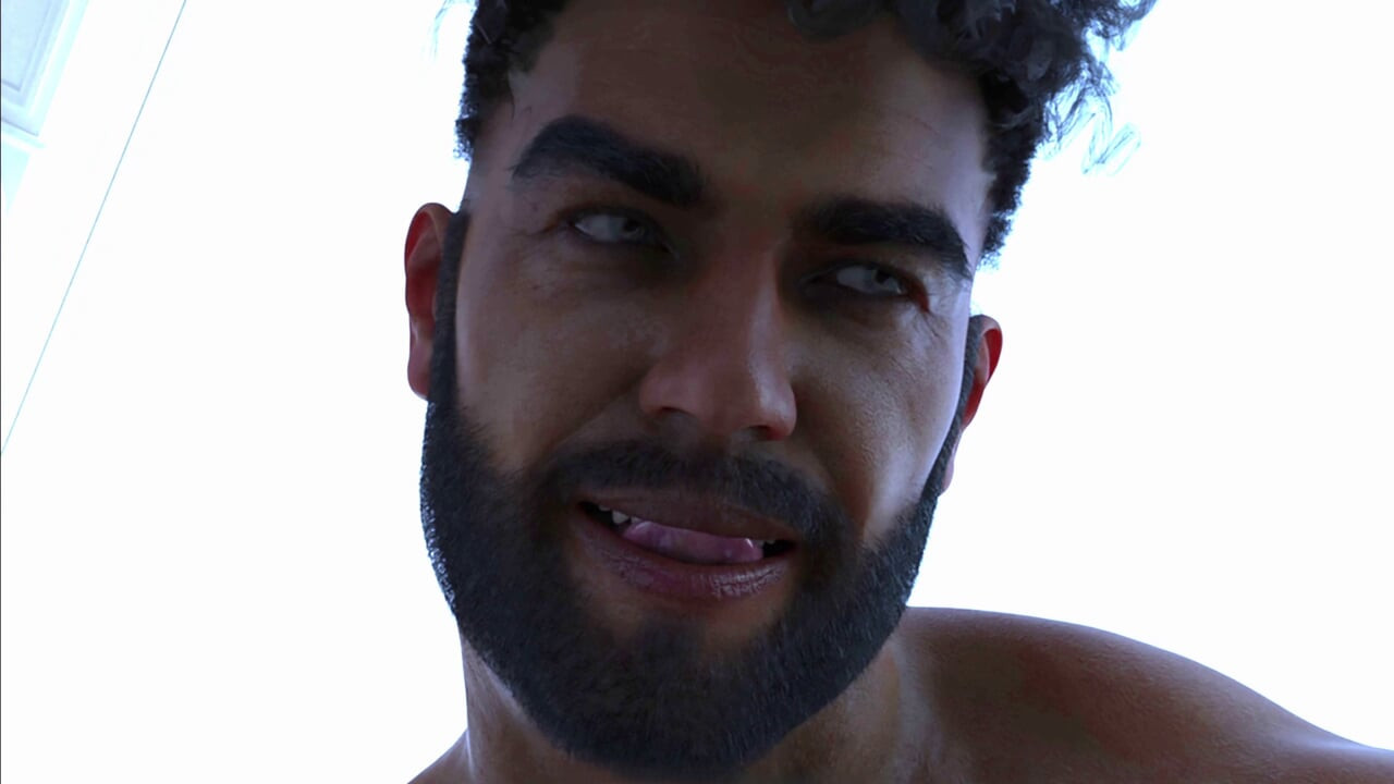 Ethan Playing With Two Muscle Daddies