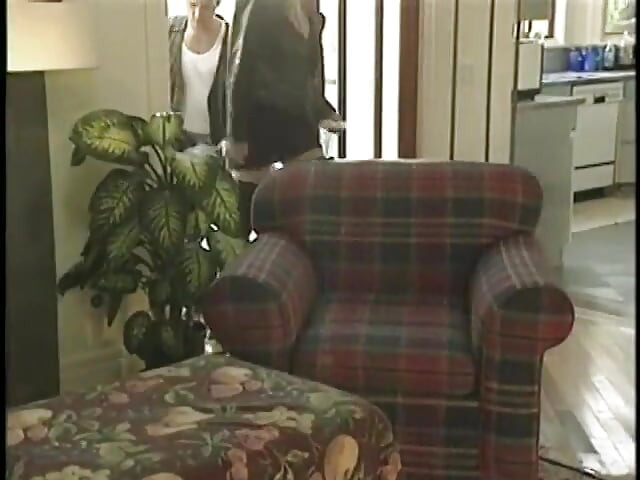 Horny slut sucks cock before getting fucked on the living room couch