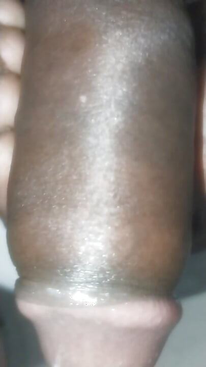 Friends, how thick did you feel about my black penis?