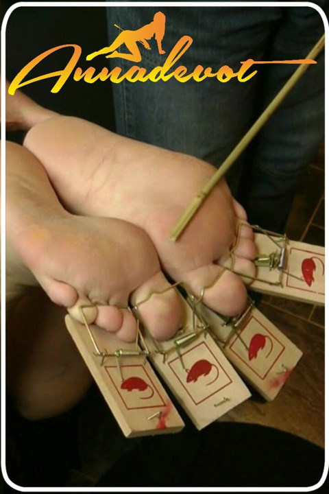 BDSM - He plays my feet and my toes, quite hard, because I'm extremely sensitive there, but it makes me kind of horny