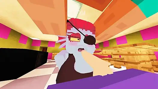 This girl fucks me underground and won't let go of me for a moment