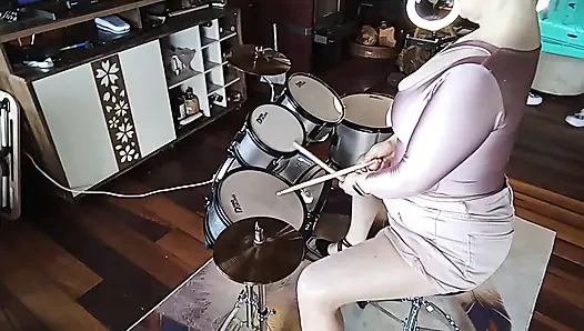 Practice on the Drums Set