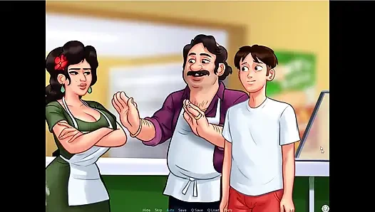 Summertime saga - Eva had her baby ... Johannes fucked Maria while tony was there