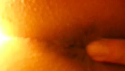 My very first butthole masturbation as 18teen