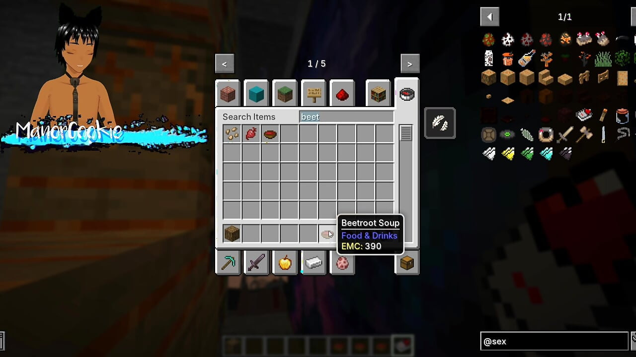 마인크래프트 섹스크래프트 제니 모드 - 캐시의 거대한 가슴이 어떤 모습을 보여줄지 기대해 보세요