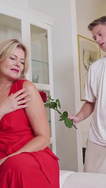 Memorable moment from "AuntJudysXXX - Horny Mature Stepmom Diana - Taboo Valentine"