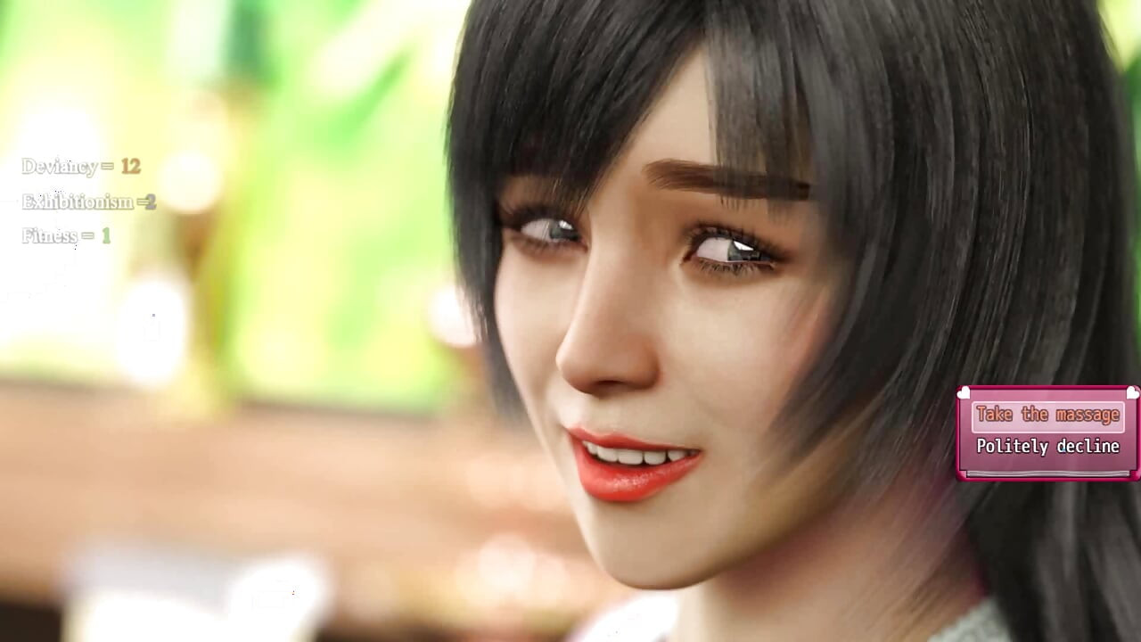 LISA: Hot girl on her first massage, interracial ep.39