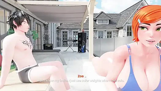 Eden finally fucks Zoe's perfect ass