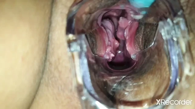 exploring inside vagina