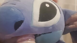 Plushie sucking my cock