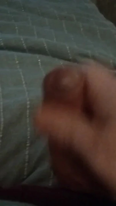 Memorable moment from "My friend's boyfriend is lying in bed jerking his cock while we watch and have an orgasm"