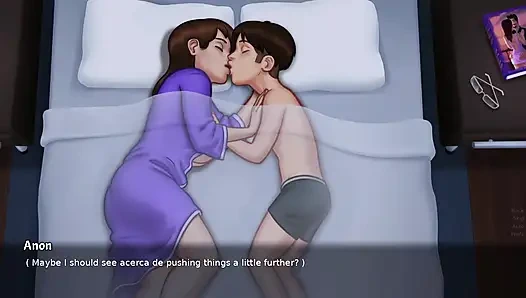 BEST SCENES WITH STEPMOTHER DEBBIE IN SUMMERTIME SAGA +18 HD