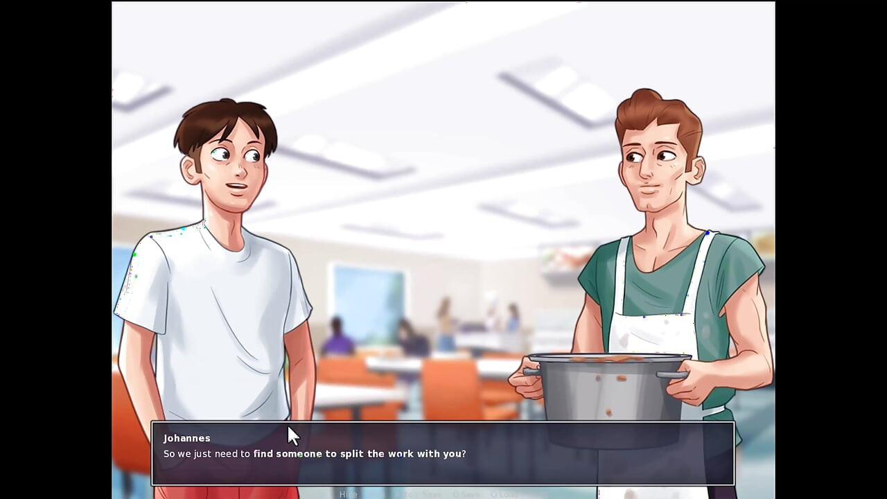 Summertime Saga - menghantar susu dari Diana