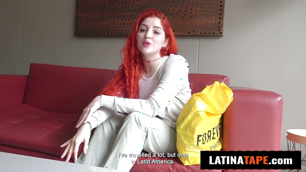 Its getting hot in here...this CUTE and BUSTY redhead LATINA tempted me to get laid