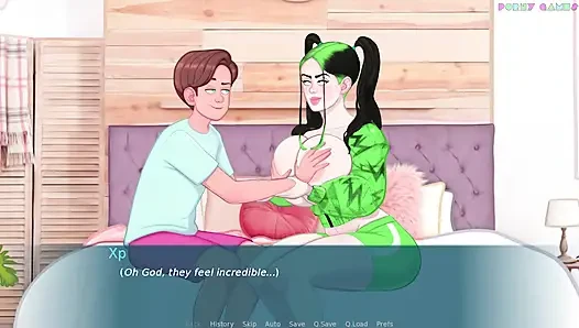 Jamliz'den sexnote 0.25 - seksle müzik öğreniyor, büyük memeli genç kız biraz alıyor 1