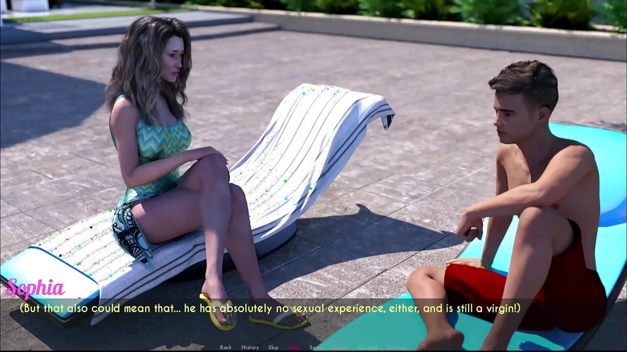 Awam - Dia 14 - Grátis - Ellie e Sophia tomaram banho juntas.