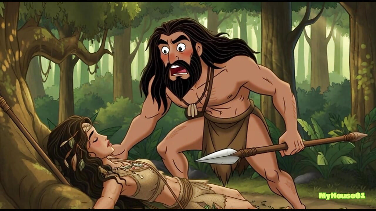 Unexpected Jungle Romance  Emotional Cartoon Love Story