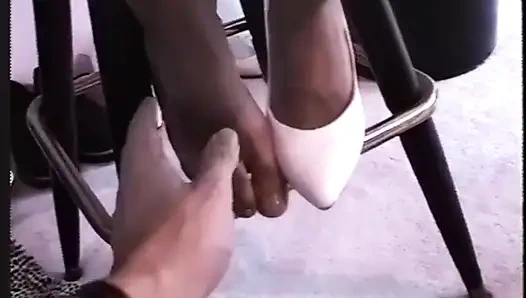 Легендарная порнозвезда 90-х Надя Найс, винтажный тройничок