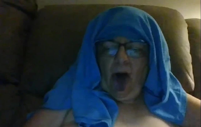 Dirty hairy granny