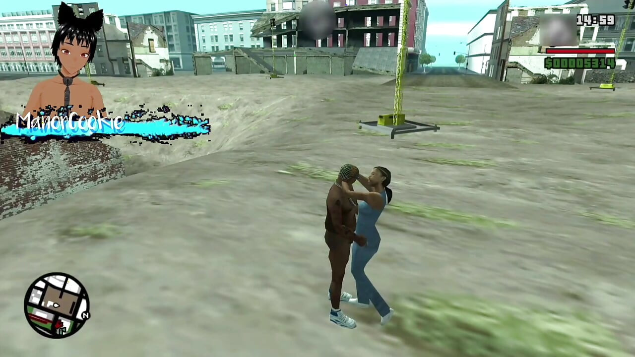 Gta San andreas hot coffee mod - Cj goes out with Michelle and have sex in different positions