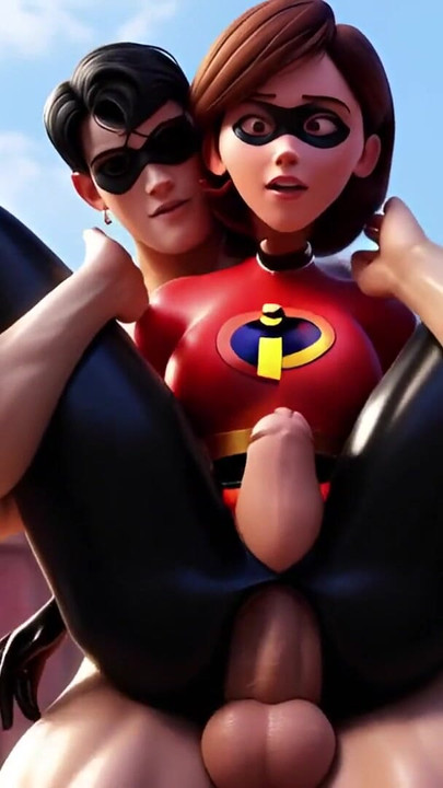 Superhero Ladyboy on a Filthy Mission – Stuffed with Cocks in Every Hole & Double Penetration | Clip 2