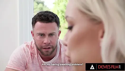 Film mesum - vibrator jarak jauh bikin cewek semok ini kenzie taylor sange berat!