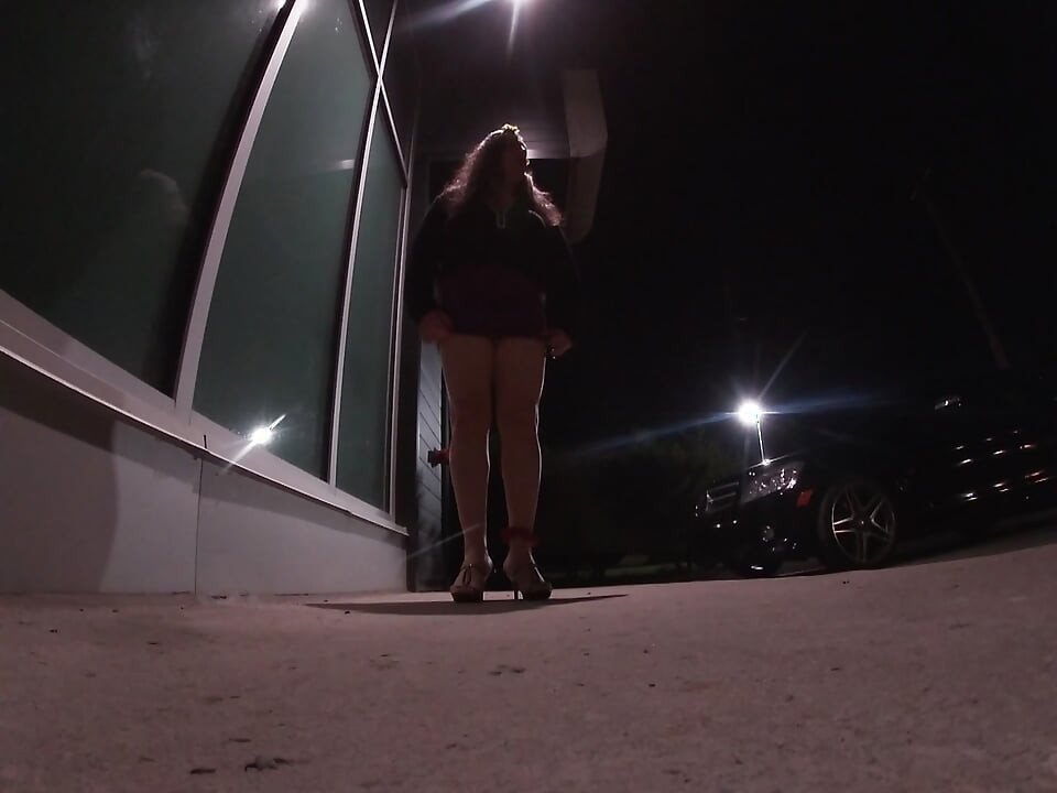 Mature CD is having a good time Outdoors