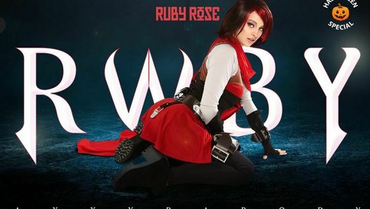 Busty redhead maddy may olarak rwby ruby ​​gets senin çük vr porno