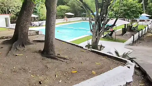 We went to a nudist party