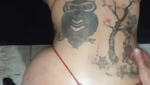Real FULL ANAL of big buttocks submissive mexican wife in homemade video