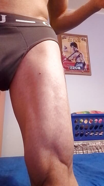 Striptease con gran polla