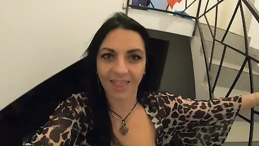 Luxury Fur Coats and Military Downjacket Masturbation with Dirty Talk