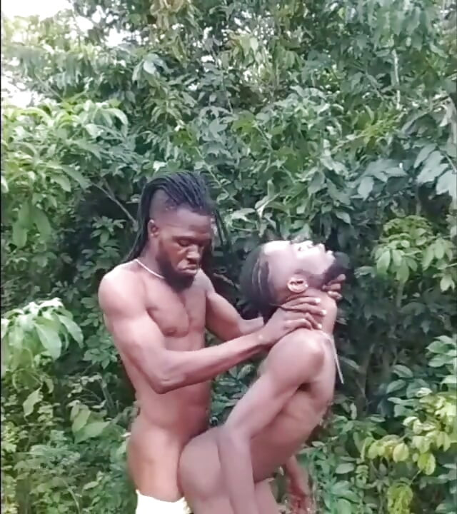 Enjoying the Eblack Ass Dud