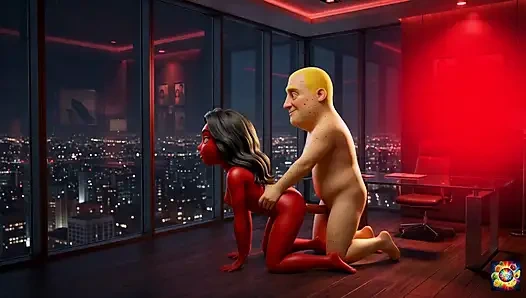 Романтическая пара делит чувственную ночь - AI хентай ASMR