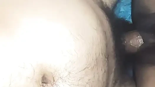 Indian wife's sex, Auntie's first time put a penis in the wrong hole