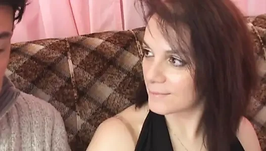 Hot cougar anal pleasure