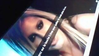 Ejaculare pe clipul lui Ashley Tisdale