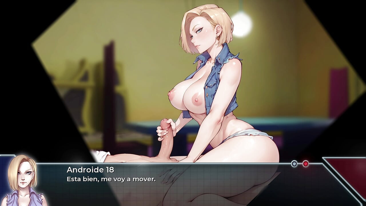 Divine Adventure - Android 18 Riding and Playing with our Cock