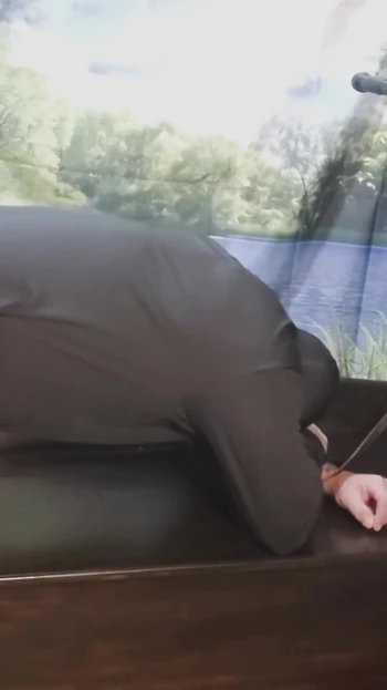 Emotional moment from "Destroying his asshole"
