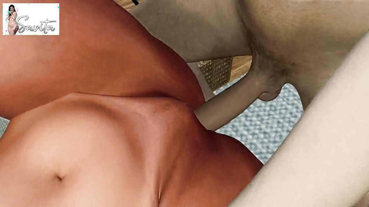 Sexy stiefmoeder wordt hard geneukt door haar stiefzoon - creampie & vuile Hindi-praat