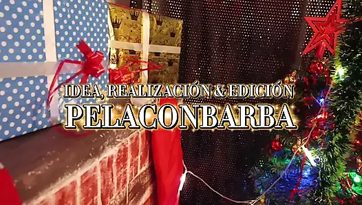 Воплощение моей рождественской фантазии с красивой беременной женщиной — я наполнил всё это