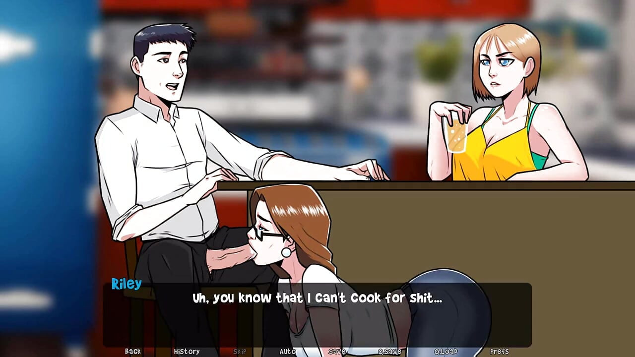 Dawn of Malice: stepmom sucks her stepson's big cock, got covered with sticky cum ep 18