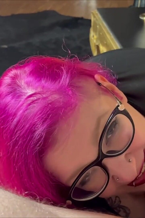 German BBW Abby Strange Ass Shaking, Ball Licking and Cum Swallowing