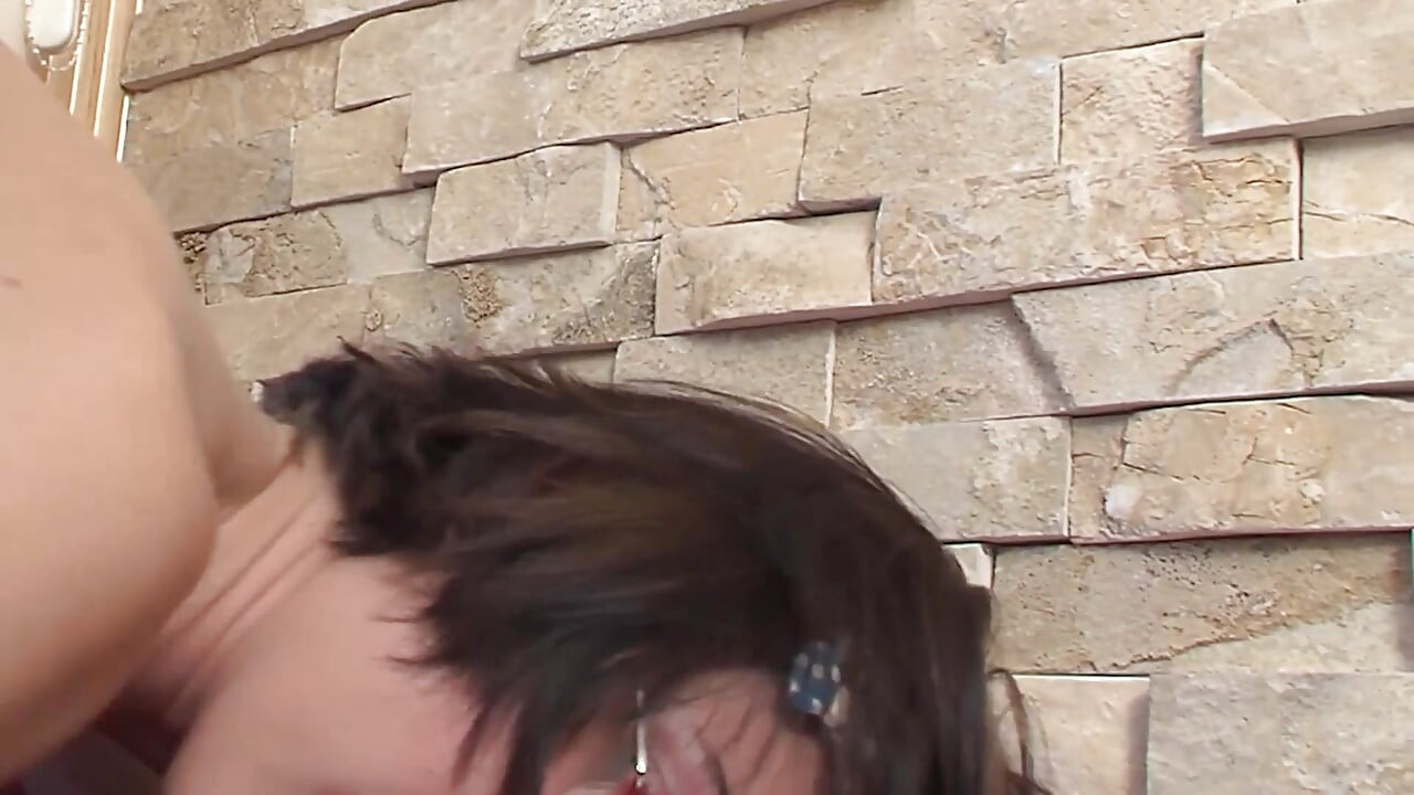 Dirty Glasses Scene-2 skinny Brunette Teen Larissa Loves to Fuck with Glasses on