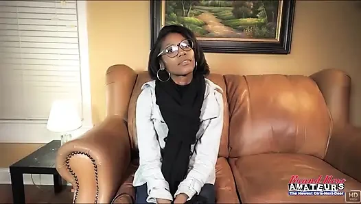 Petite Sylvia's Tight Asshole Stretches Around His Huge Cock!