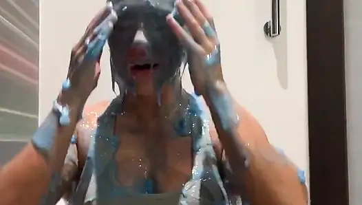 Gym kit gunge azgın orgazm zamanı