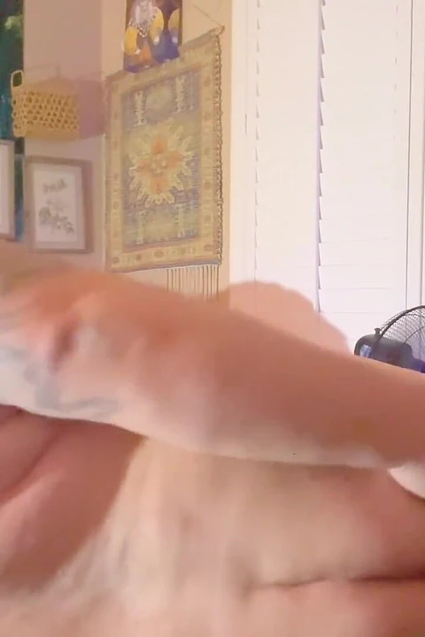 14 Minutesgrandpa Has a Wedge-gee in His White Briefs He Has Such a Big Belly