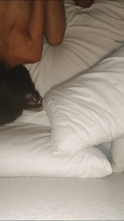 Plowing her from behind