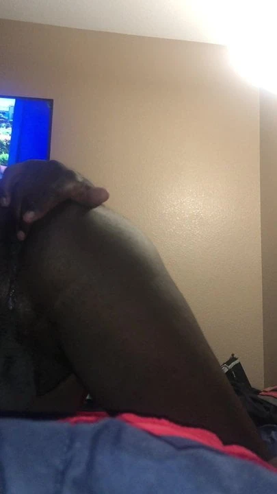 More of my friends nut falling out of my pussy